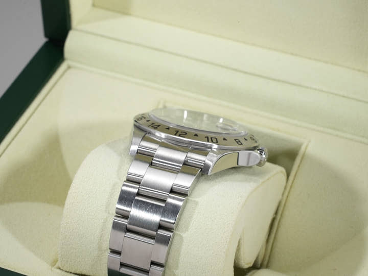 Rolex Explorer II Ref. 16570 Stainless Steel Black Dial