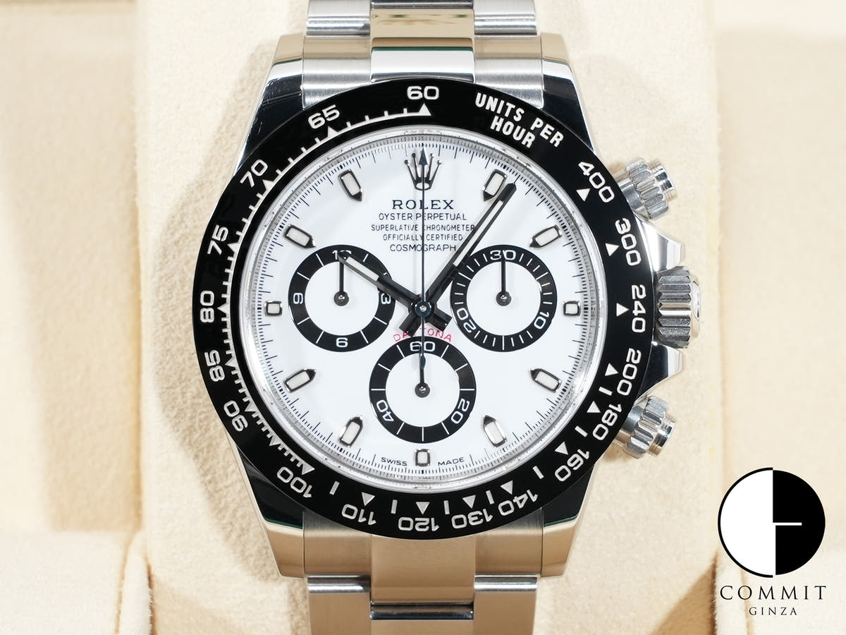 ロレックス デイトナ Ref.116500LN ステンレススチール ホワイト文字盤