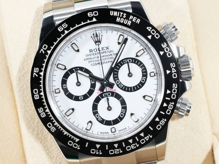 ロレックス デイトナ Ref.116500LN ステンレススチール ホワイト文字盤