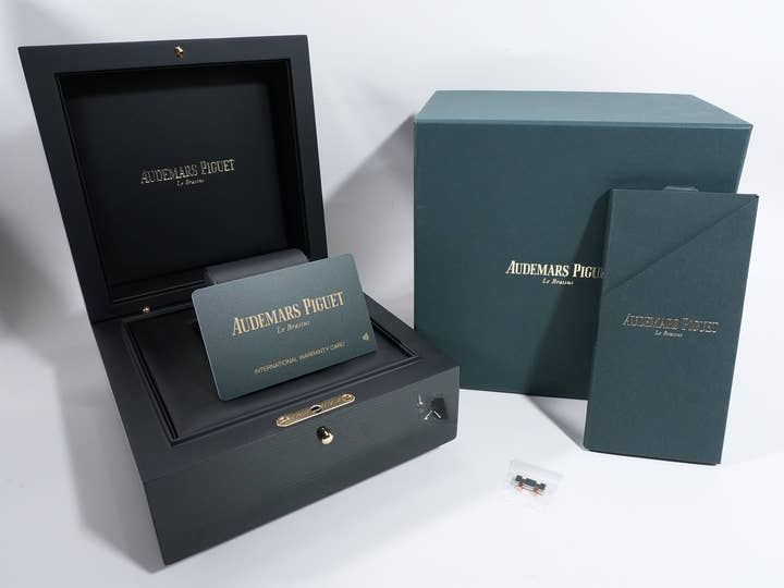 オーデマピゲ ロイヤルオーク Ref.77350SR.OO.1261SR.01 ステンレススチール/ピンクゴールド シルバー文字盤