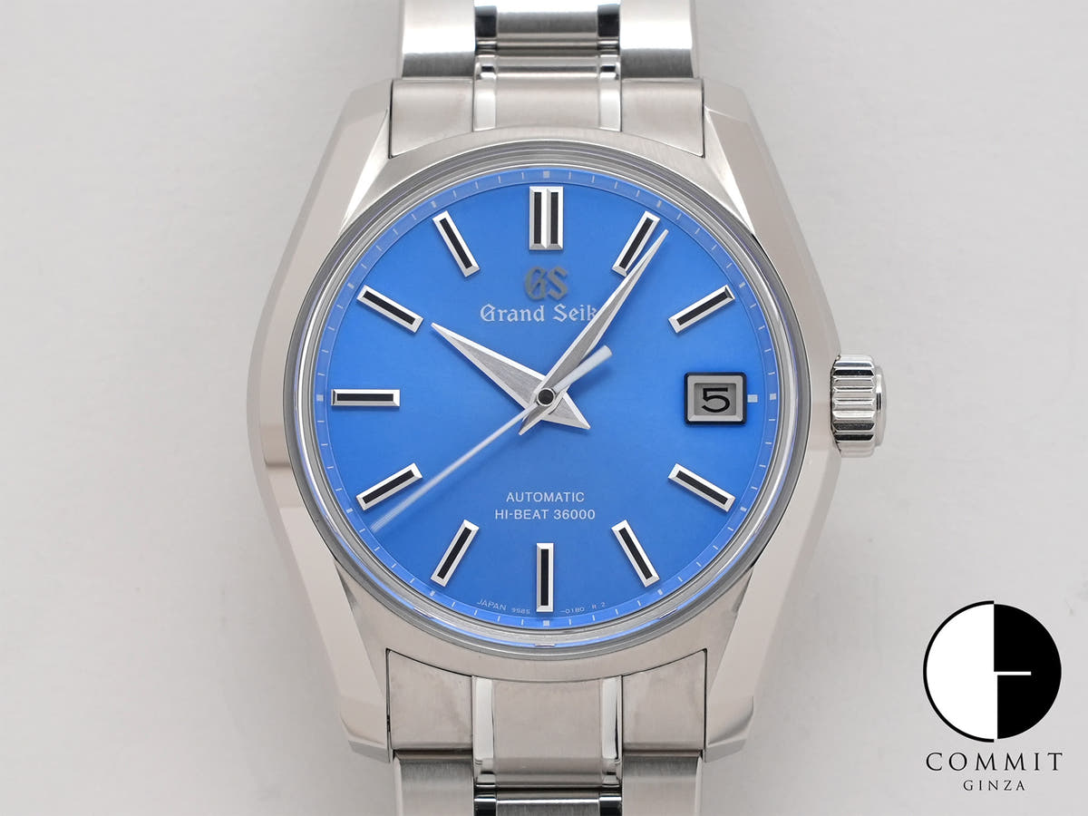 グランドセイコー ヘリテージコレクション メカニカルハイビート36000 横浜髙島屋限定 2024 Ref.SBGH361 横浜スカイブルー文字盤 美中古 tdhhnkda