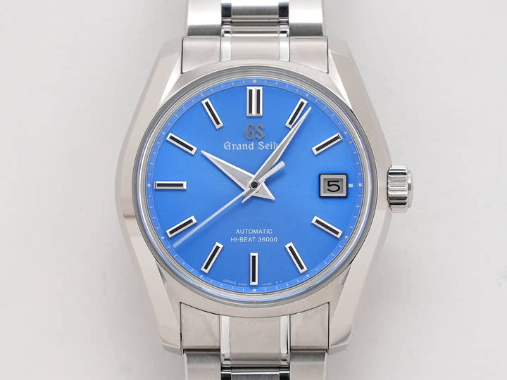 グランドセイコー ヘリテージコレクション メカニカルハイビート36000 横浜髙島屋限定 2024 Ref.SBGH361 横浜スカイブルー文字盤 美中古 tdhhnkda