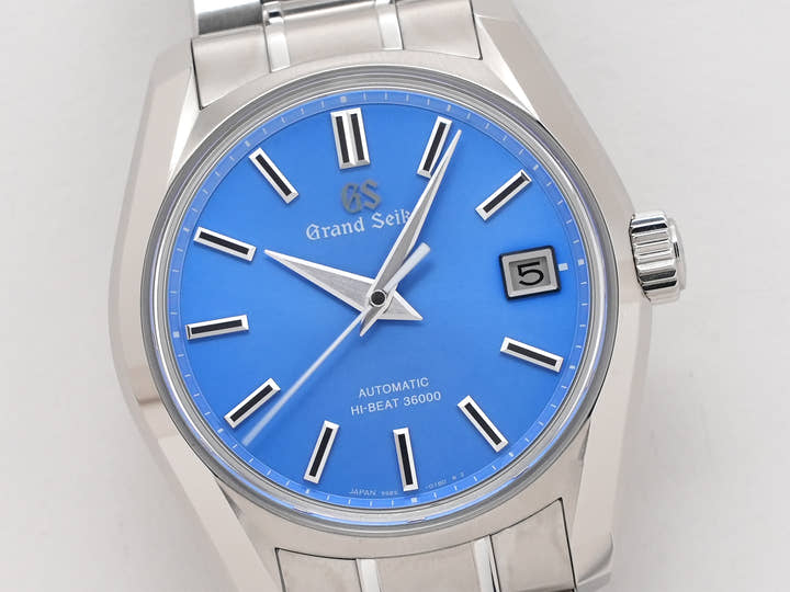 グランドセイコー ヘリテージコレクション メカニカルハイビート36000 横浜髙島屋限定 2024 Ref.SBGH361 横浜スカイブルー文字盤 美中古 tdhhnkda
