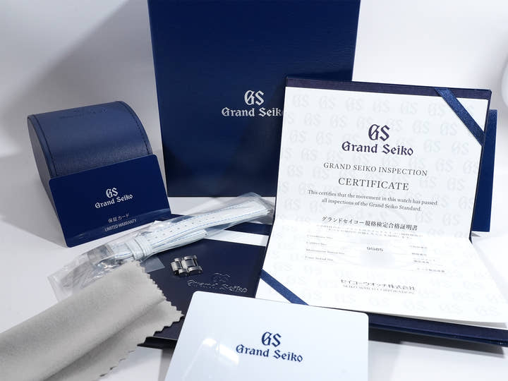 グランドセイコー ヘリテージコレクション メカニカルハイビート36000 横浜髙島屋限定 2024 Ref.SBGH361 横浜スカイブルー文字盤 美中古 tdhhnkda