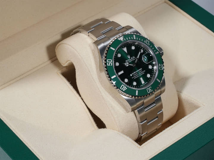 ロレックス サブマリーナー デイト Ref.116610LV ステンレススチール グリーン文字盤