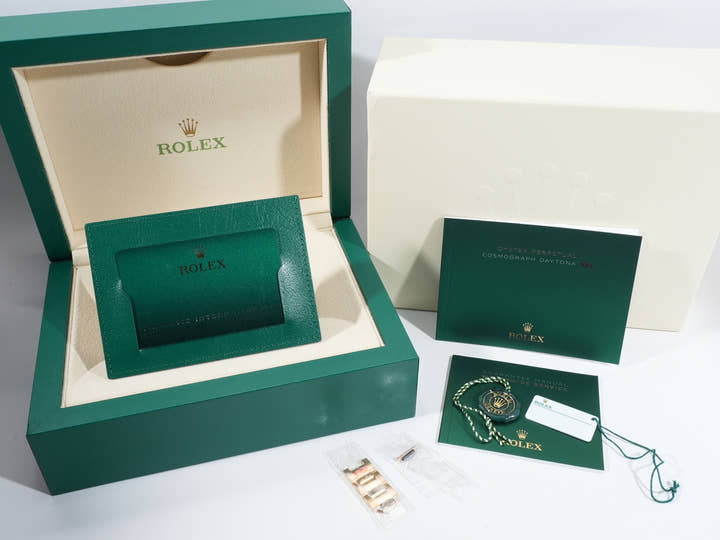 ロレックス デイトナ Ref.126528LN イエローゴールド ブライトブラック文字盤