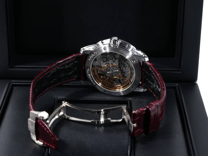 Audemard Piguet CODE 11.59 by Audemard Piguet Chronograph Ref. 26393BC.OO.A068CR.01 White Gold Burgundy Dial