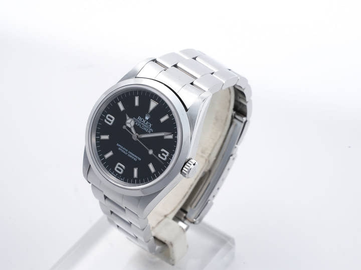 ロレックス エクスプローラーI Ref.14270 ステンレススチール ブラック文字盤
