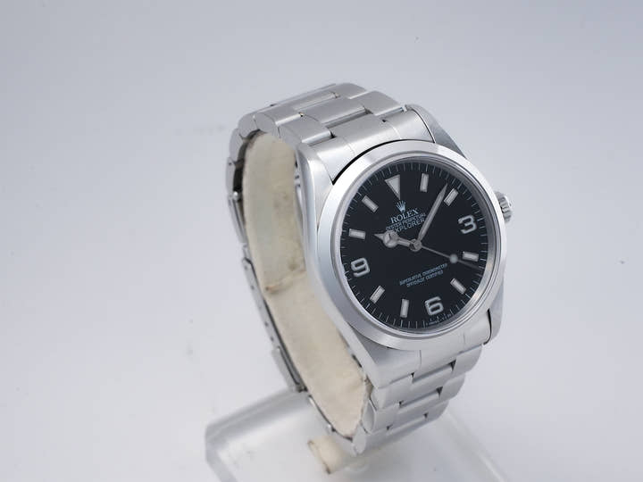 ロレックス エクスプローラーI Ref.14270 ステンレススチール ブラック文字盤