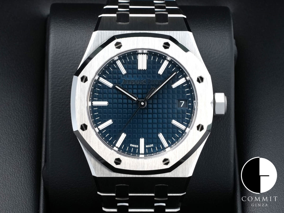 オーデマピゲ ロイヤルオーク Ref.15550ST.OO.1356ST.06 ステンレススチール ナイトブルー文字盤