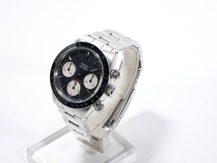 ロレックス デイトナ Ref.6263 ステンレススチール ブラック文字盤
