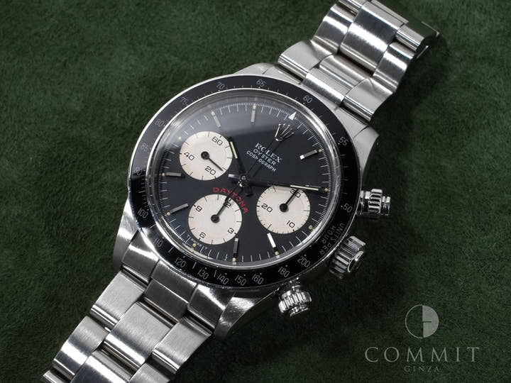 ロレックス デイトナ Ref.6263 ステンレススチール ブラック文字盤