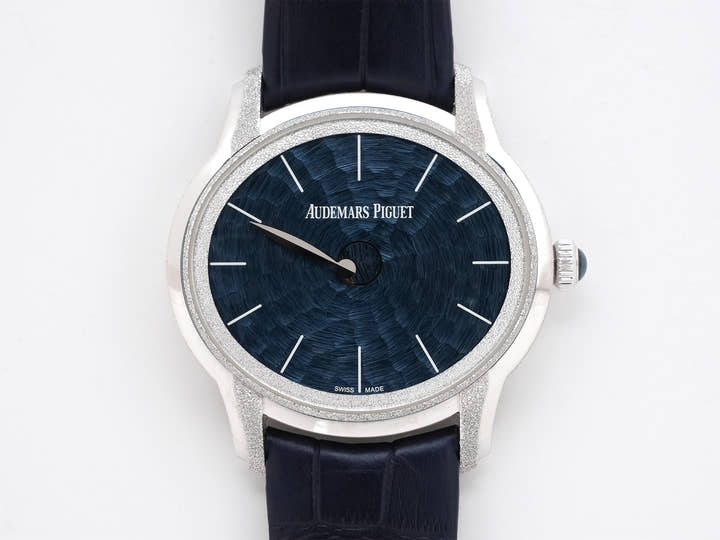 オーデマピゲ ミレネリー フロステッドゴールド フィロソフィーク Ref.77266BC.GG.A326CR.01 ホワイトゴールド ブルー文字盤