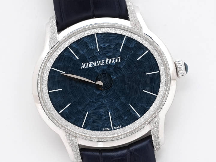 オーデマピゲ ミレネリー フロステッドゴールド フィロソフィーク Ref.77266BC.GG.A326CR.01 ホワイトゴールド ブルー文字盤