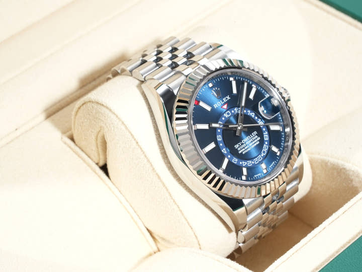 ロレックス スカイドゥエラー Ref.326934 ステンレススチール/ホワイトゴールド ブルー文字盤 ジュビリーブレスレット