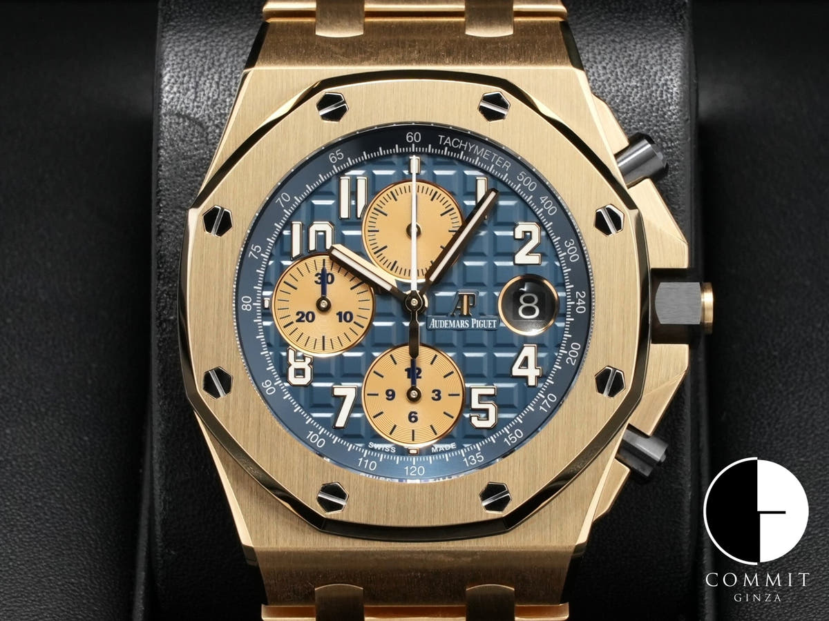 オーデマピゲ ロイヤルオーク オフショア クロノグラフ Ref.26470BA.OO.1000BA.01 ステンレススチール ブルー文字盤