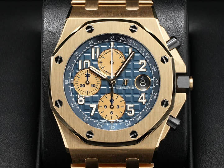 オーデマピゲ ロイヤルオーク オフショア クロノグラフ Ref.26470BA.OO.1000BA.01 ステンレススチール ブルー文字盤