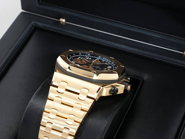 オーデマピゲ ロイヤルオーク オフショア クロノグラフ Ref.26470BA.OO.1000BA.01 ステンレススチール ブルー文字盤