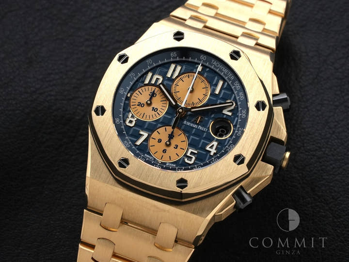オーデマピゲ ロイヤルオーク オフショア クロノグラフ Ref.26470BA.OO.1000BA.01 ステンレススチール ブルー文字盤