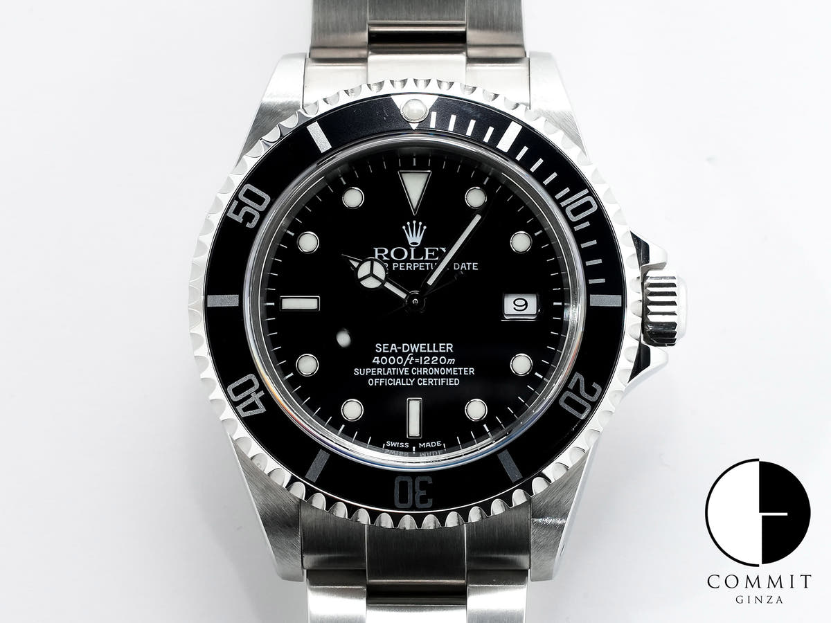 Rolex Sea-Dweller Ref. 16600 Stainless Steel Black Dial