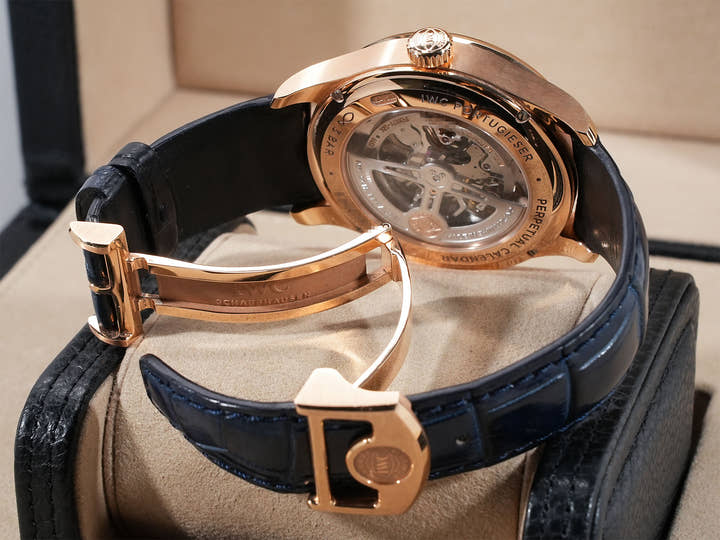 IWC ポルトギーゼ パーペチュアルカレンダー Ref.IW344202 18KREG シルバー文字盤 美品 i8eobsoi