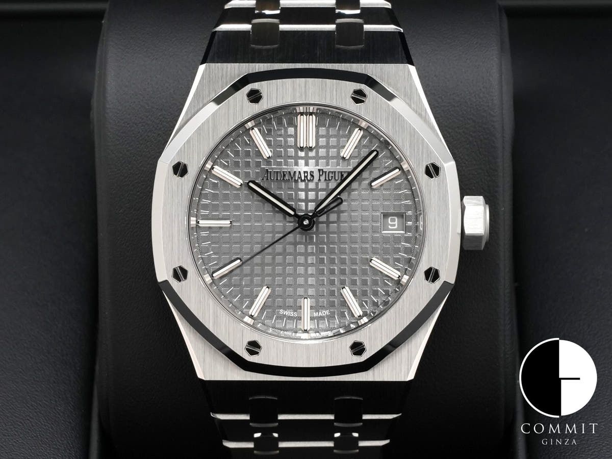 オーデマピゲ ロイヤルオーク 50周年記念 Ref.15550ST.OO.1356ST.03 ステンレススチール グレー文字盤