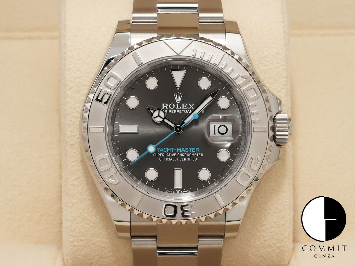 ロレックス ヨットマスター40 Ref.126622 ステンレススチール/プラチナ スレート文字盤