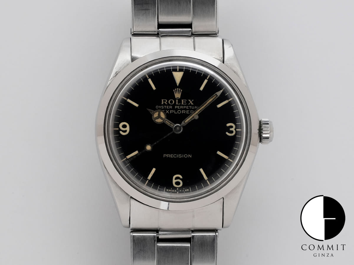 ロレックス エクスプローラー Ref.5500 ステンレススチール ブラック文字盤