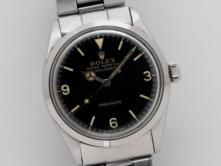 ロレックス エクスプローラー Ref.5500 ステンレススチール ブラック文字盤