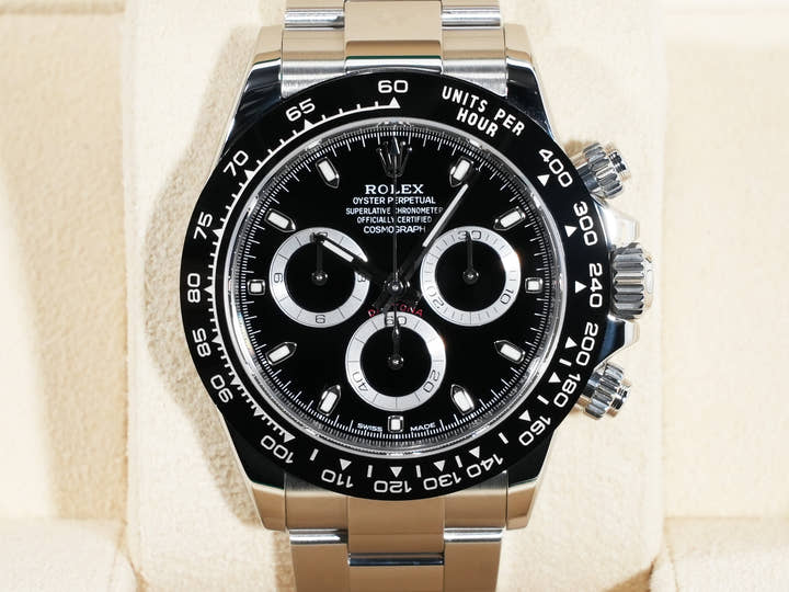 ロレックス デイトナ Ref.116500LN ステンレススチール ブラック文字盤