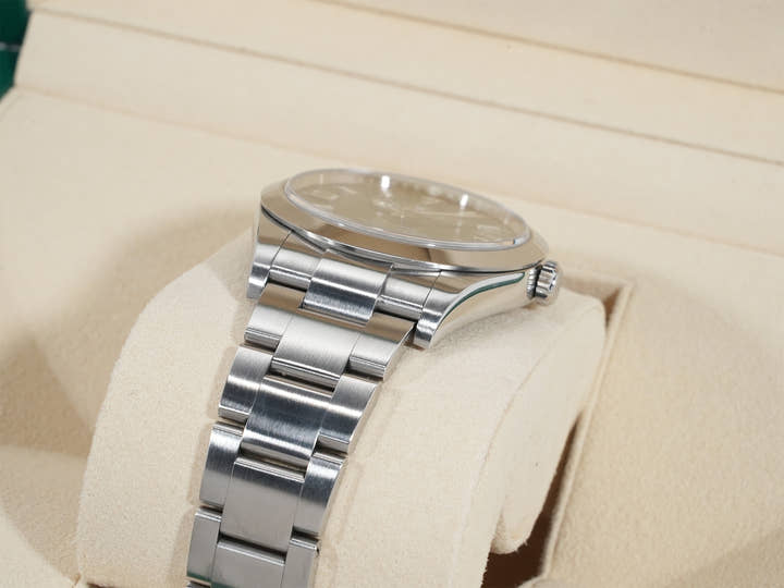 ロレックス エクスプローラーI Ref.214270 ステンレススチール ブラック文字盤