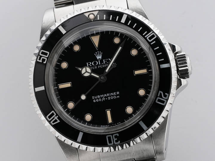 Rolex Submariner Ref. 5513 Stainless Steel Black Dial