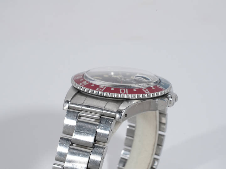 ロレックス GMTマスター Ref.1675 ステンレススチール ブラック文字盤 オイスターブレスレット