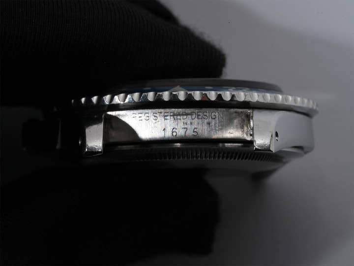 ロレックス GMTマスター Ref.1675 ステンレススチール ブラック文字盤 オイスターブレスレット