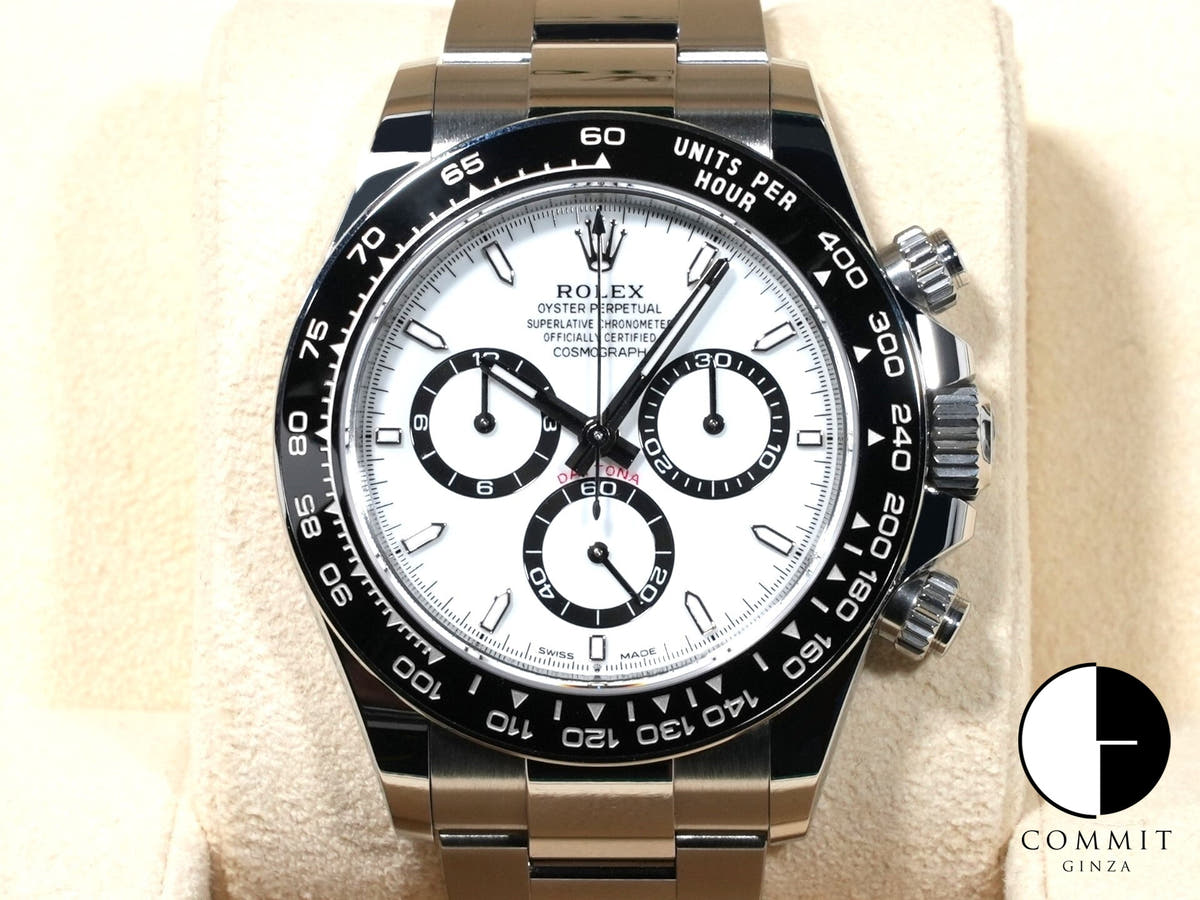 ロレックス デイトナ Ref.126500LN ステンレススチール ホワイト文字盤
