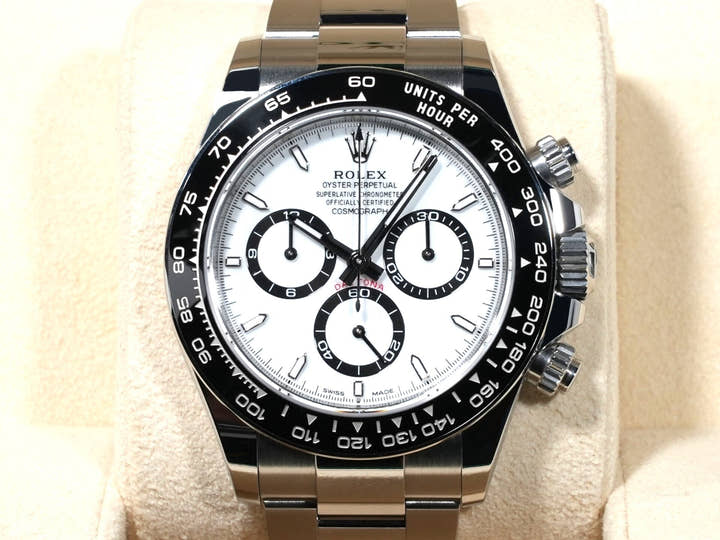 ロレックス デイトナ Ref.126500LN ステンレススチール ホワイト文字盤