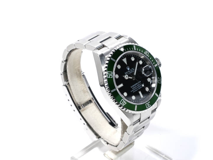 ロレックス サブマリーナー デイト Ref.16610LV ステンレススチール ブラック文字盤