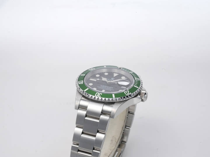 ロレックス サブマリーナー デイト Ref.16610LV ステンレススチール ブラック文字盤