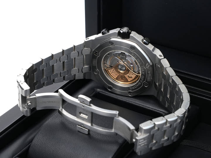 オーデマピゲ ロイヤルオーク オフショア クロノグラフ Ref.26470ST.OO.A027CA.01 ステンレススチール ブルー文字盤