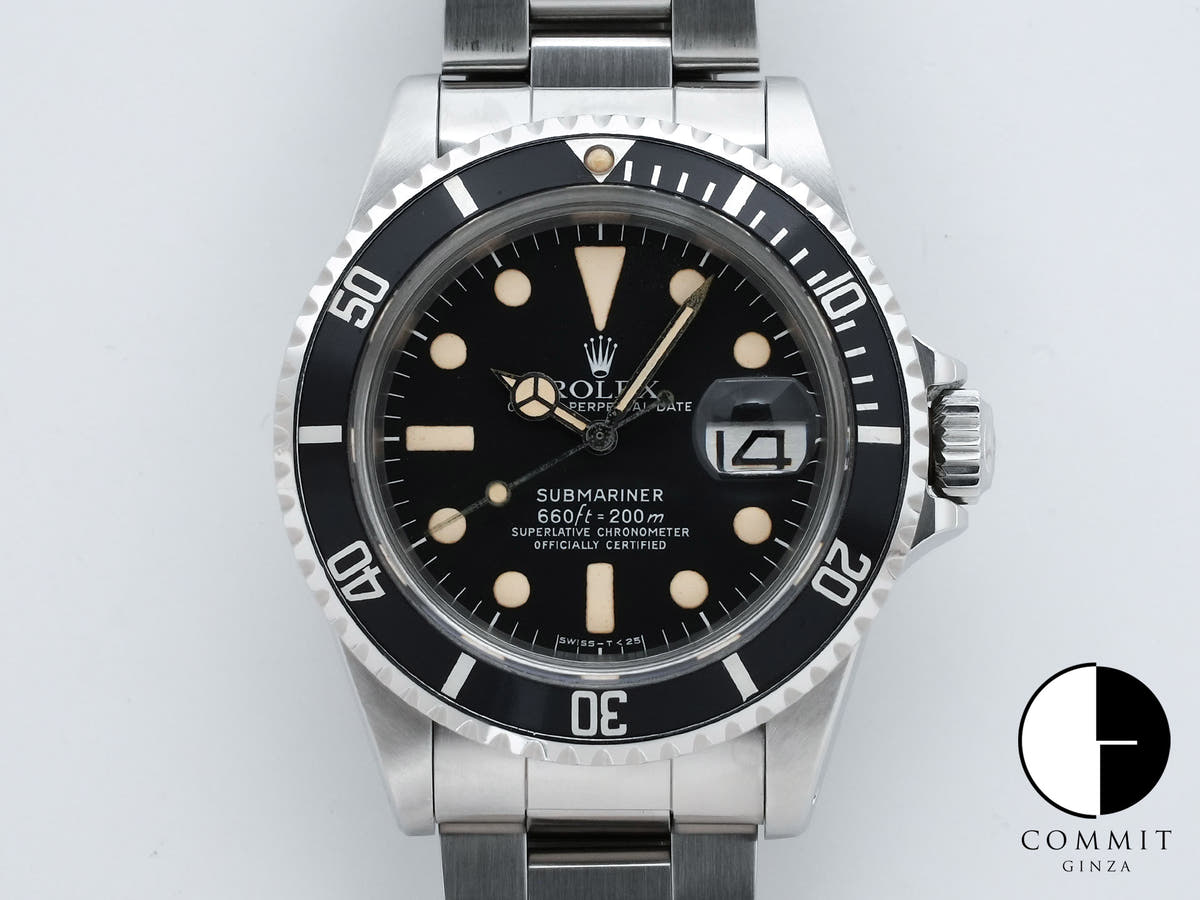 ロレックス サブマリーナー デイト Ref.1680 ステンレススチール ブラック文字盤