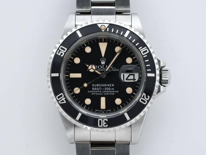 ロレックス サブマリーナー デイト Ref.1680 ステンレススチール ブラック文字盤