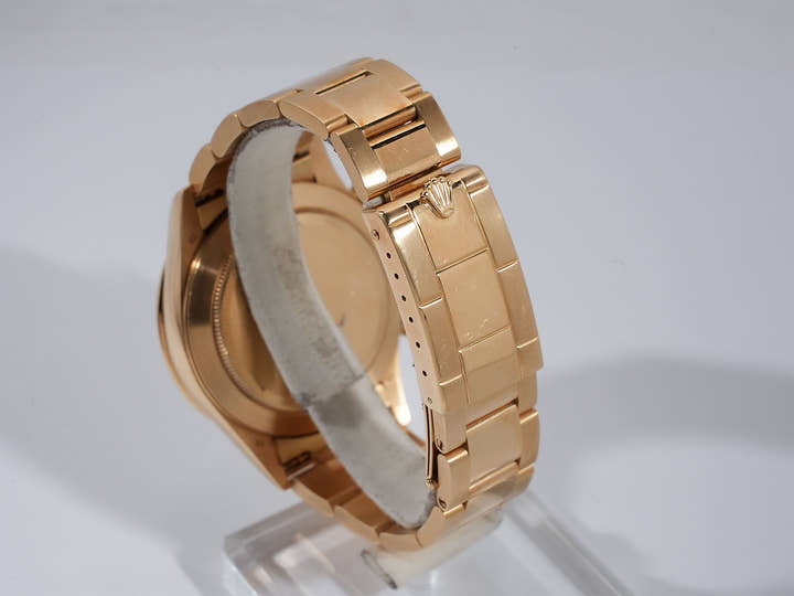 ロレックス デイトナ エルプリメロ Ref.16528 イエローゴールド ブラックx8Pダイヤ文字盤