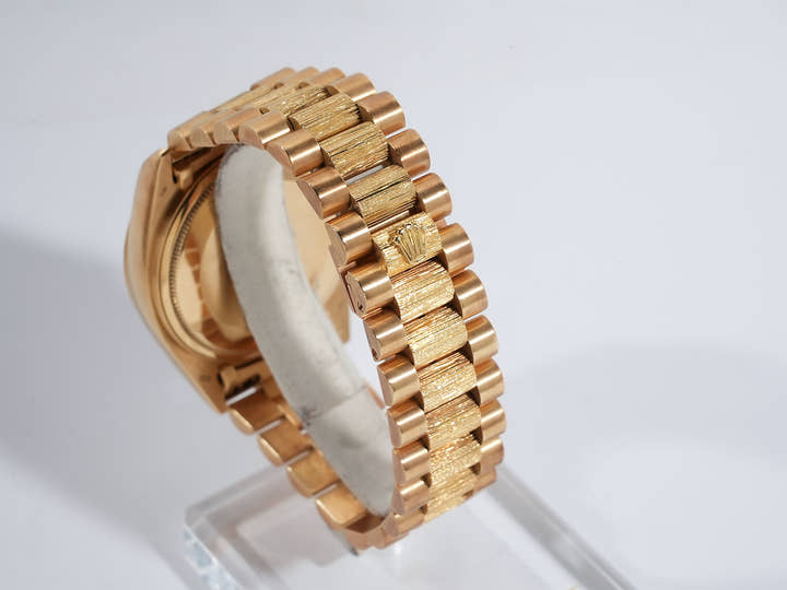 ロレックス デイデイト Ref.18078 イエローゴールド グレー プリントコンピューター文字盤