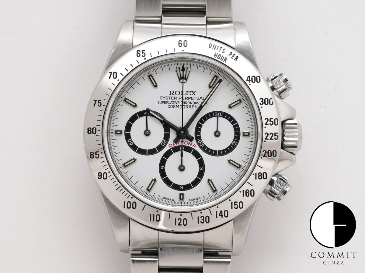 ロレックス デイトナ エルプリメロ Ref.16520 ステンレススチール ホワイト文字盤