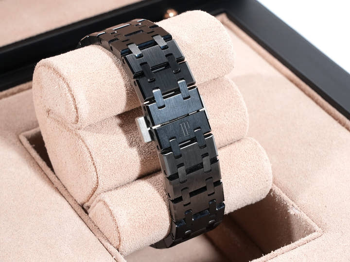 オーデマピゲ ロイヤルオーク Ref.77350CE.OO.1266CE.02.A セラミック レインボータペストリー文字盤