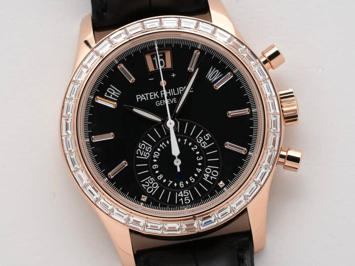 パテックフィリップ アニュアルカレンダー クロノグラフ Ref.5961R-010 ローズゴールド ブラック文字盤