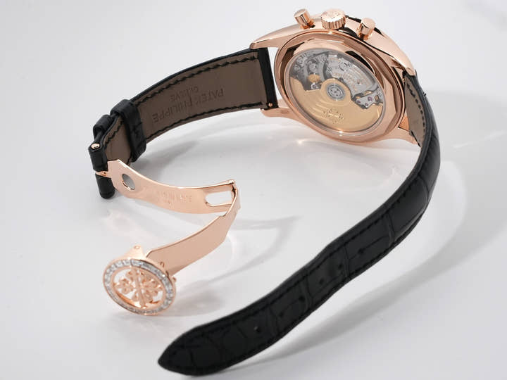 パテックフィリップ アニュアルカレンダー クロノグラフ Ref.5961R-010 ローズゴールド ブラック文字盤