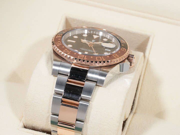 Rolex GMT-Master II Ref. 126711CHNR Stainless Steel/Everose Gold Black Dial