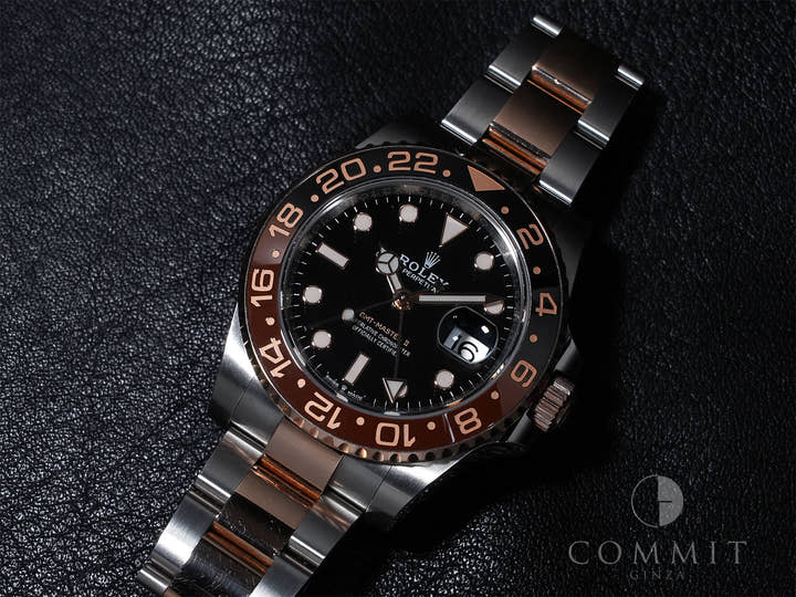 Rolex GMT-Master II Ref. 126711CHNR Stainless Steel/Everose Gold Black Dial
