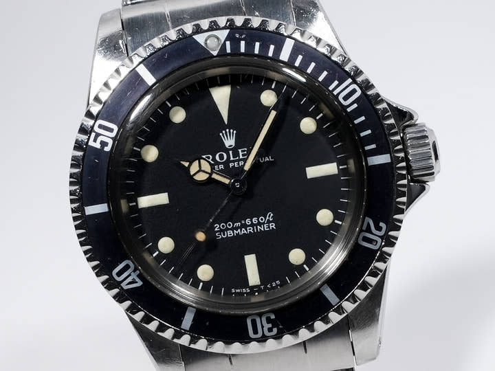 ロレックス サブマリーナー Ref.5513 ステンレススチール ブラック文字盤